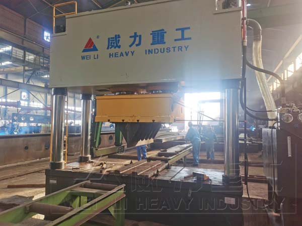 1000噸鋼板校直校正油壓機