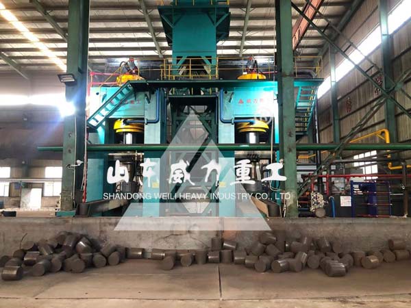 1600噸粒子鋼熱壓塊油壓機(jī)